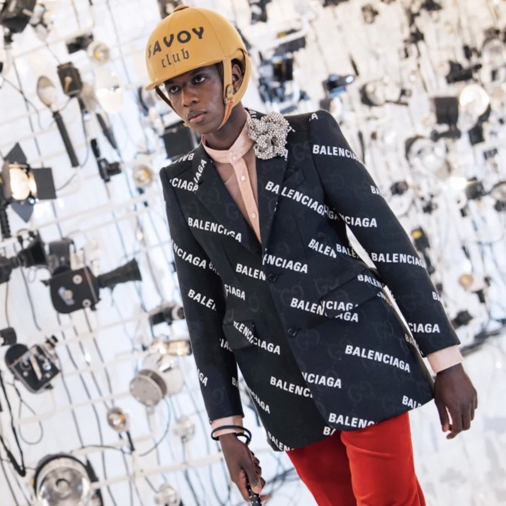 Gucci/Balenciaga Hourglass Blazer - Hacker Project Runway VERY RARE - 48